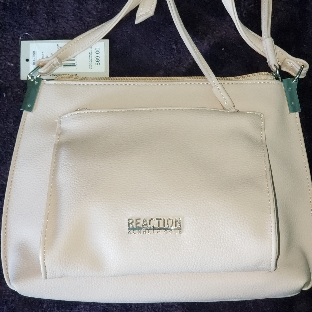 Kenneth Cole Mauve shoulder strap purse